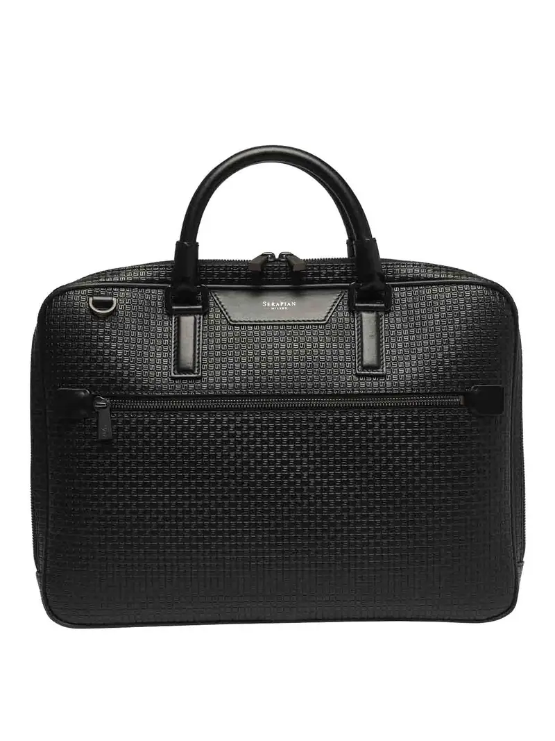 Borsa da lavoro Stepan extra sottile Nero