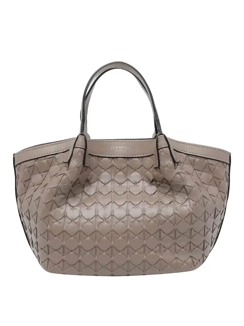 Borsa Sahara Mini Secret Mosaico Beige