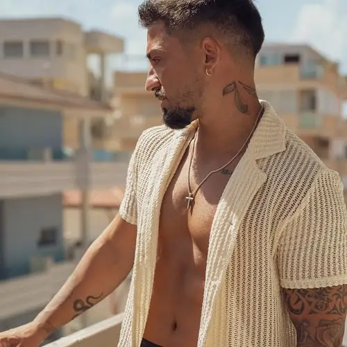 SERASAR Collana Croce da Uomo Catena con Ciondolo 50cm Gioielli in Argento Idea Regalo per di Gesù miniatura 3