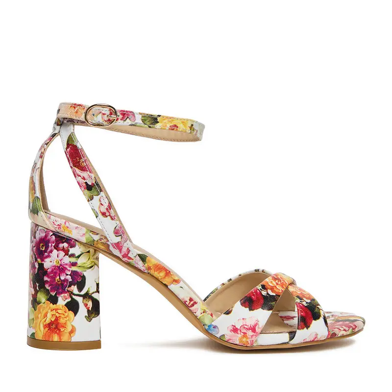 Sergio Bardi Sandali con tacco Rosso 4081692