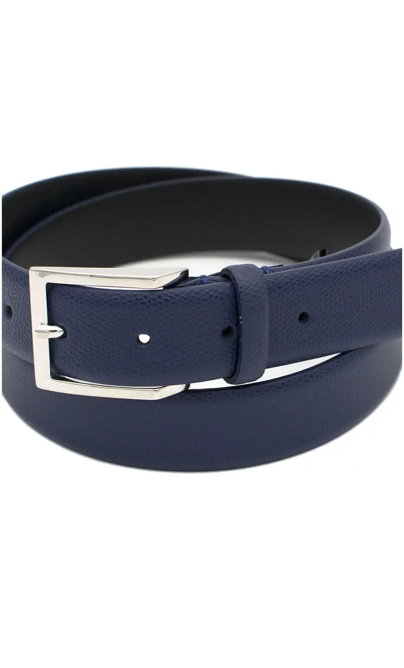 Cintura martellata, colore bluette miniatura 2