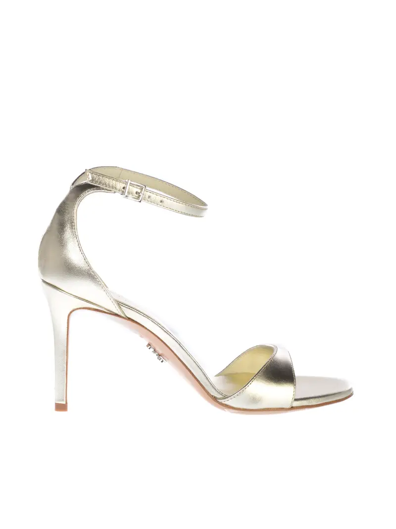 sandalo da donna Sergio Levantesi in pelle laminata LAMINATO