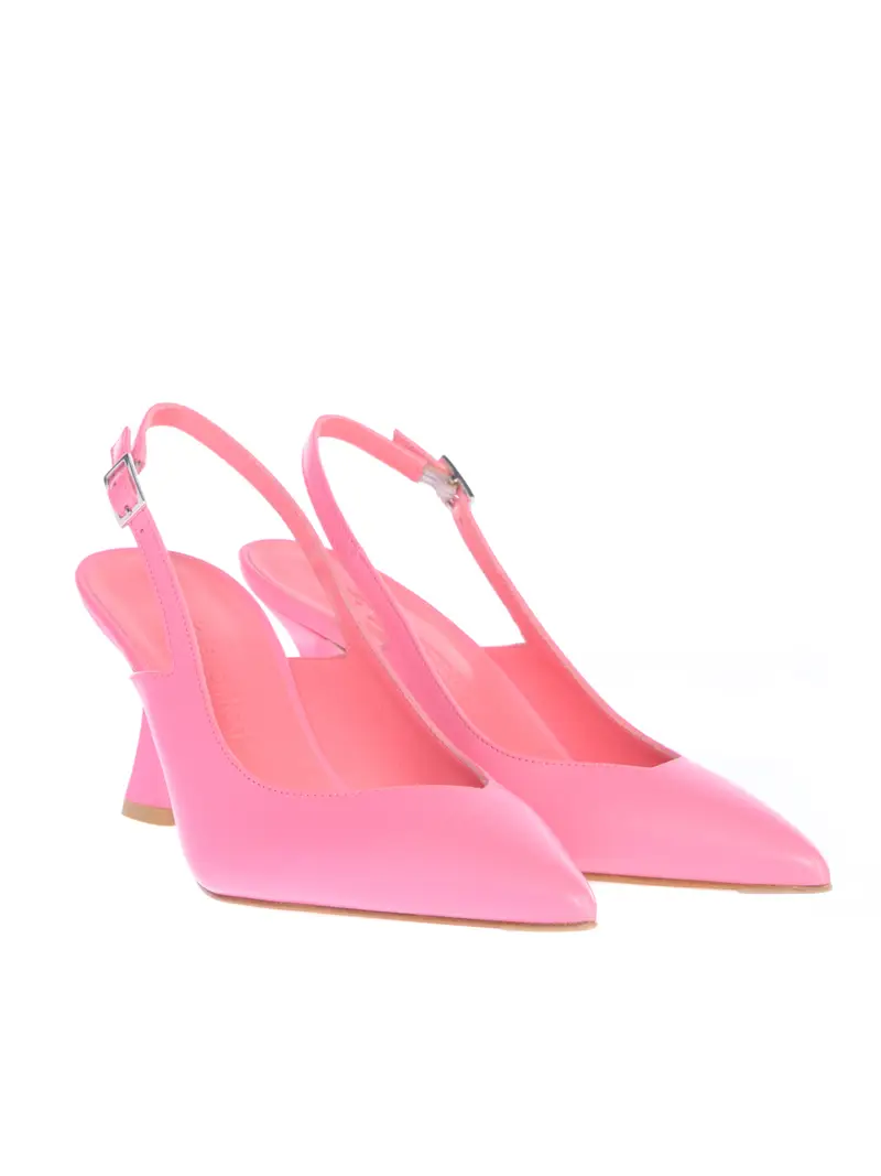 sandalo da donna Sergio Levantesi Joly in pelle VIOLA miniatura 2