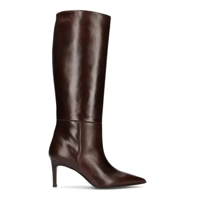 Stivale donna testa di moro in pelle Vario