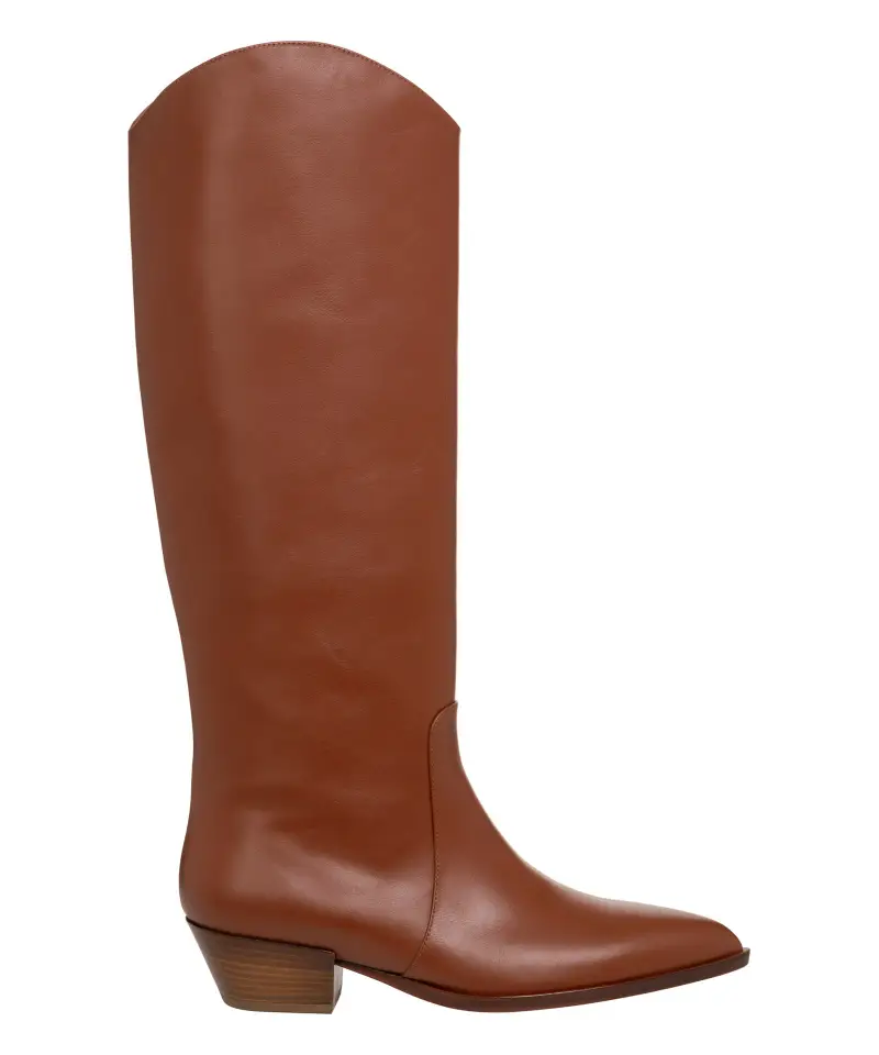 Stivali hilary Marrone
