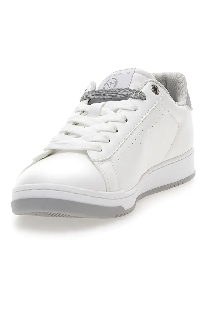 Sneakers bianche con logo grigio Sergio Tacchini STM524210 [BIANCO] miniatura 3