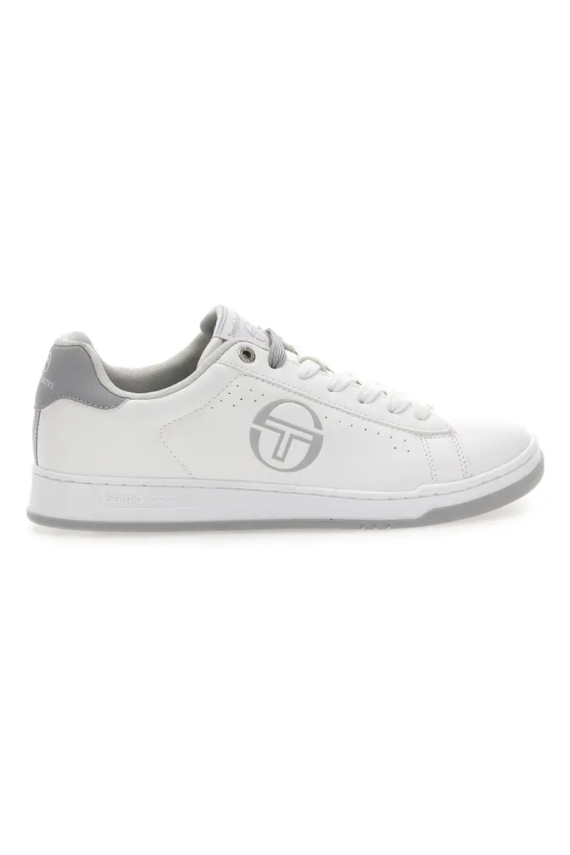 Sneakers bianche con logo grigio Sergio Tacchini STM524210 [BIANCO]