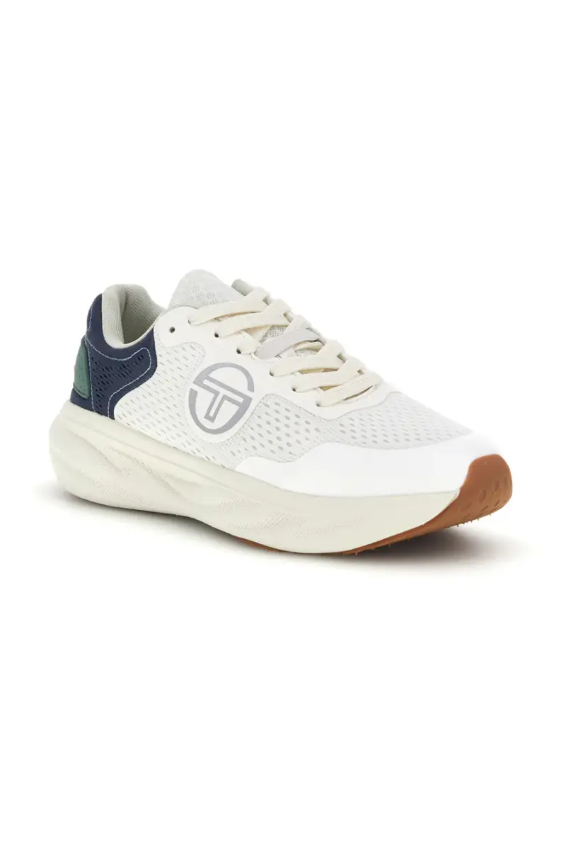 Sneakers bianche in tessuto traspirante Sergio Tacchini Walter Mix [BIANCO] miniatura 2