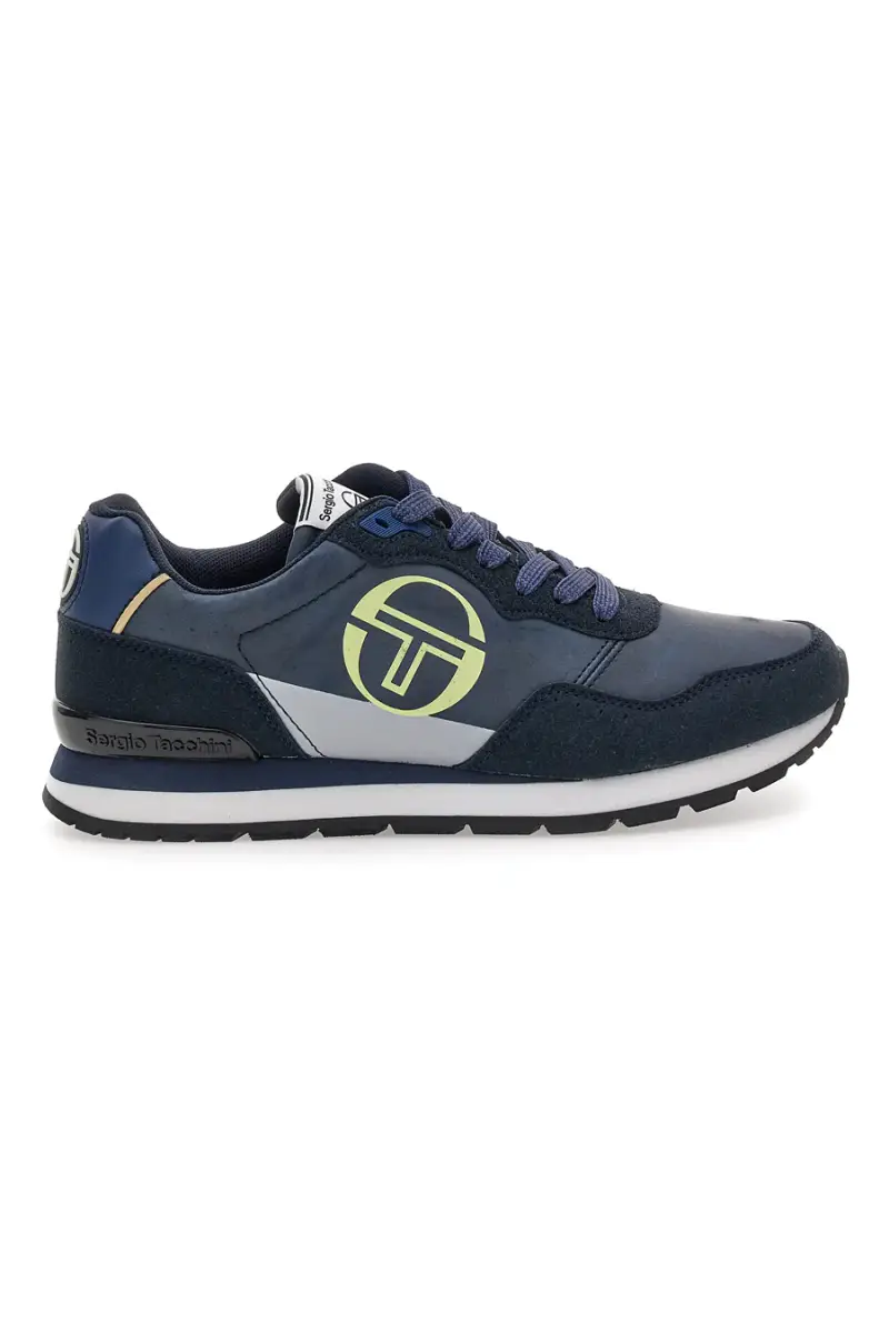 Sneakers blu con logo laterale Sergio Tacchini STM523006 [NAVY