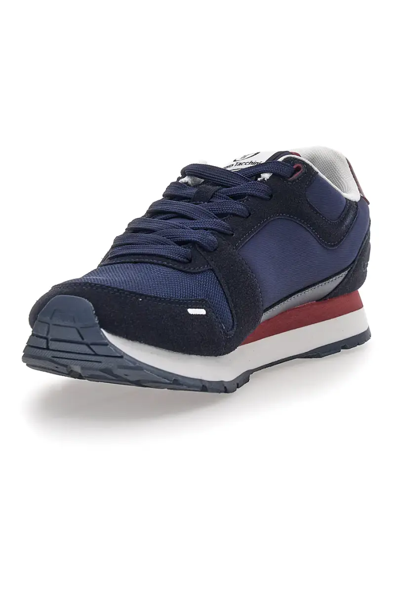 Sneakers blu con logo laterale Sergio tacchini STM613106 [DEEP] miniatura 3