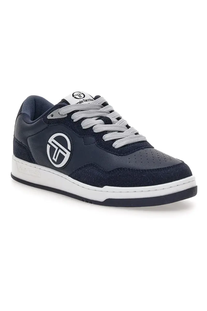 Sneakers blu con logo laterale Sergio tacchini STM614205 [NAVY] miniatura 2