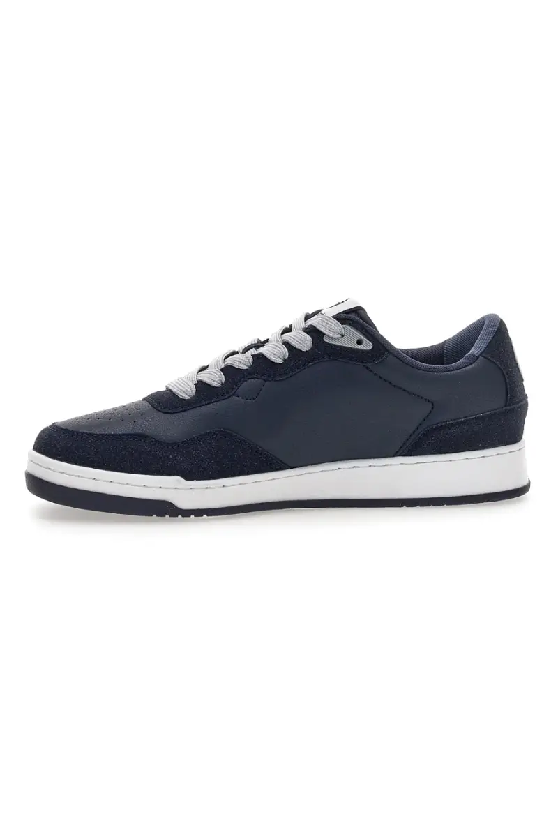 Sneakers blu con logo laterale Sergio tacchini STM614205 [NAVY] miniatura 4