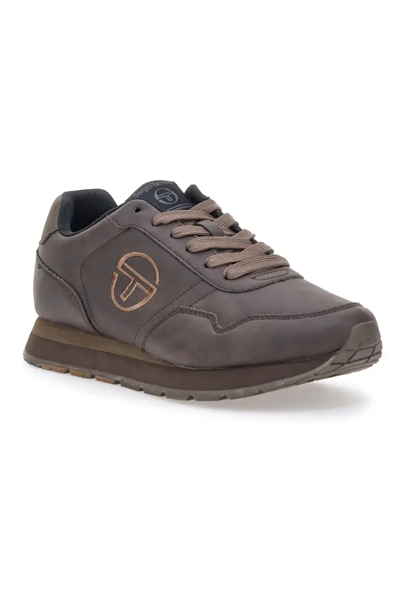 Sneakers marroni con logo laterale Sergio Tacchini Mile Nbx [MARRONE] miniatura 2