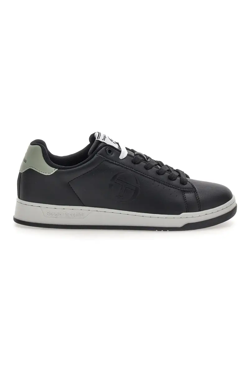 Sneakers nere con logo grigio Sergio Tacchini STM524210 [NERO]