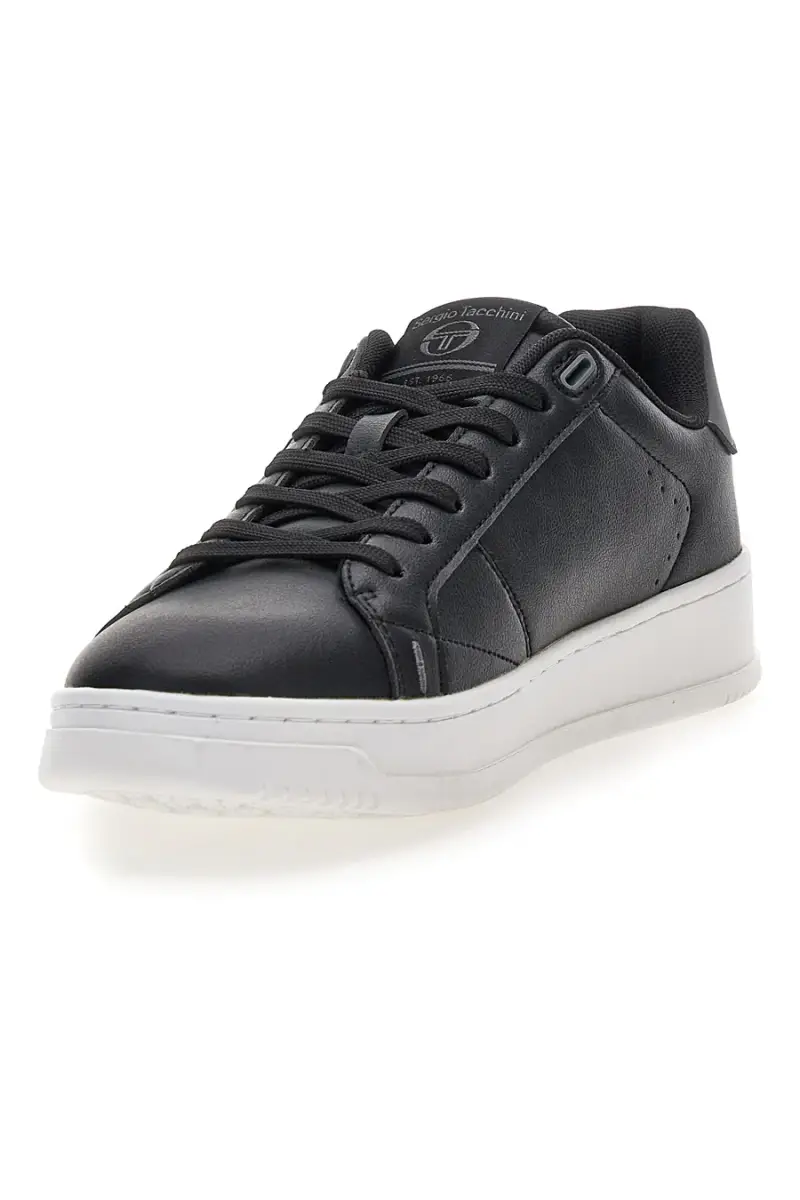 Sneakers nere con suola bianca Sergio Tacchini STM524500 [NERO] miniatura 3