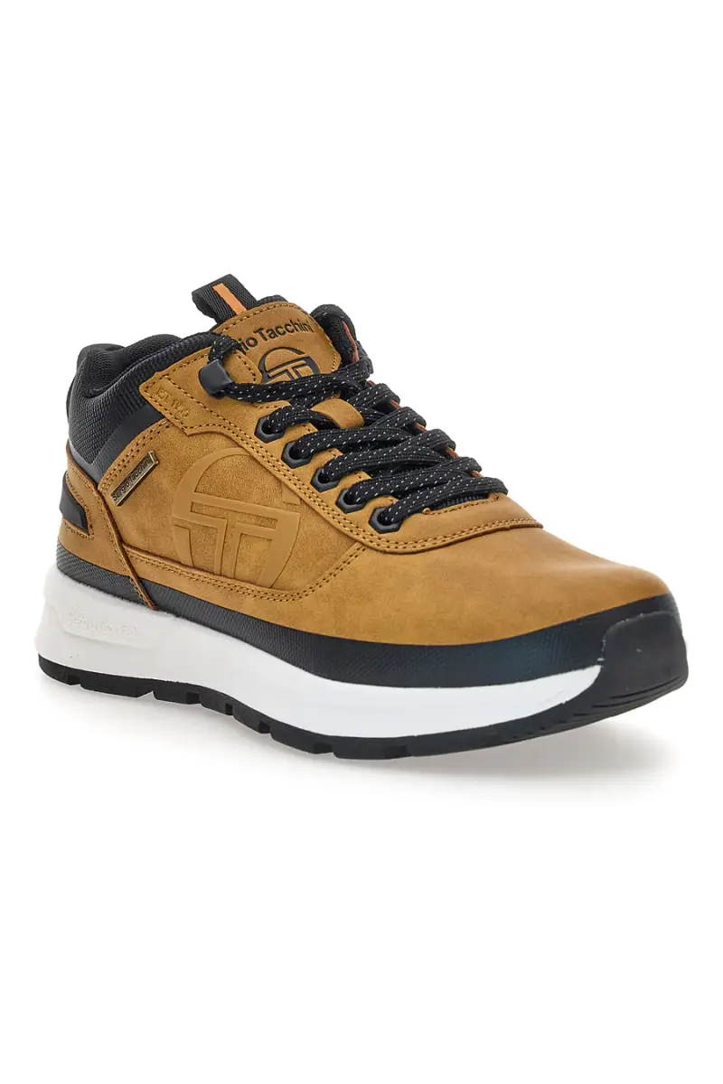 Sneakers ocra con inserti a contrasto Sergio Tacchini STM421020 [CAMEL] miniatura 2