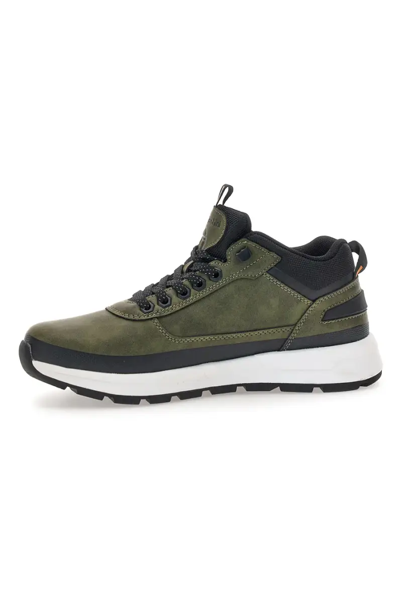 Sneakers verde militare con inserti a contrasto Sergio Tacchini STM421020 [KHAKI] miniatura 4