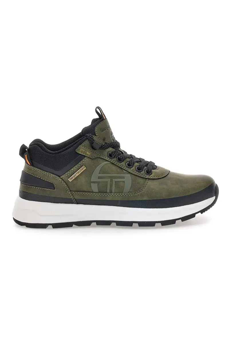 Sneakers verde militare con inserti a contrasto Sergio Tacchini STM421020 [KHAKI]