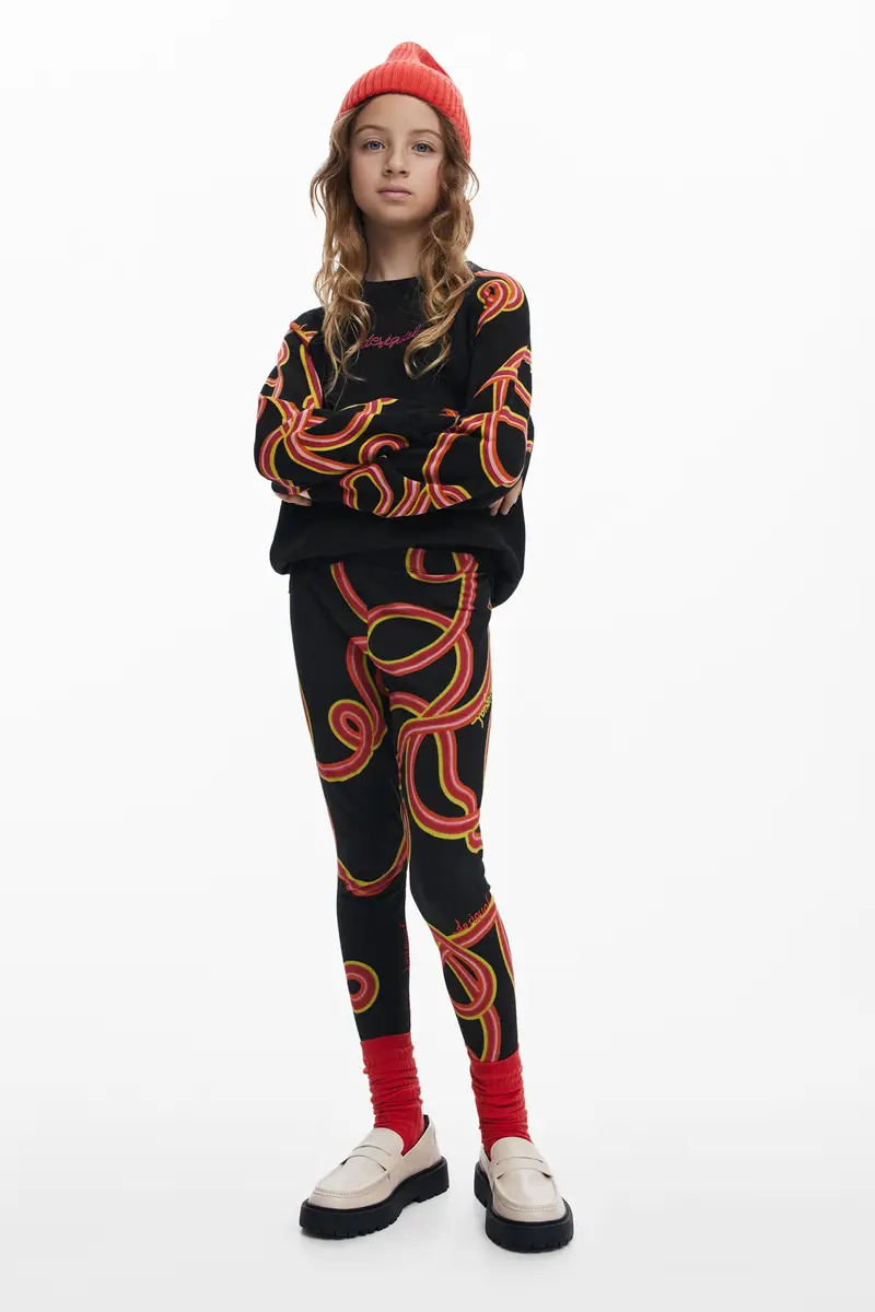 Desigual Leggings Nero 2067279