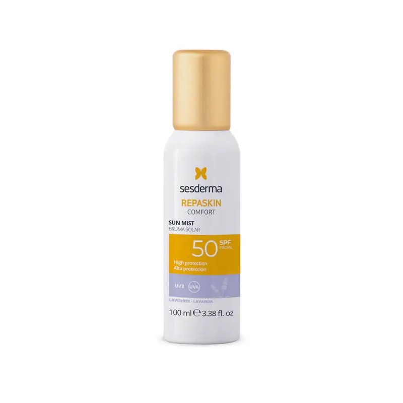 Repaskin Confort Nebbia Solare Spf50 Lavanda 100ml