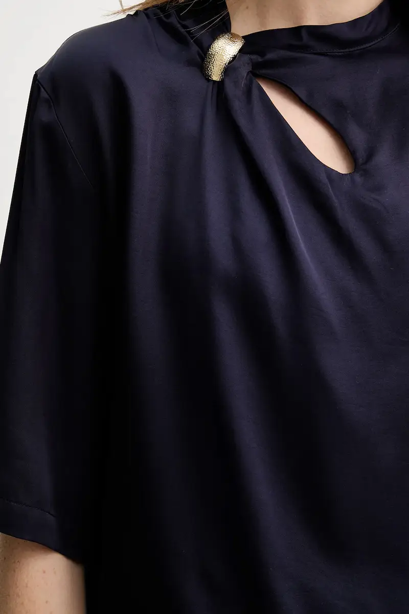 camicetta donna colore blu navy 25210039 miniatura 4