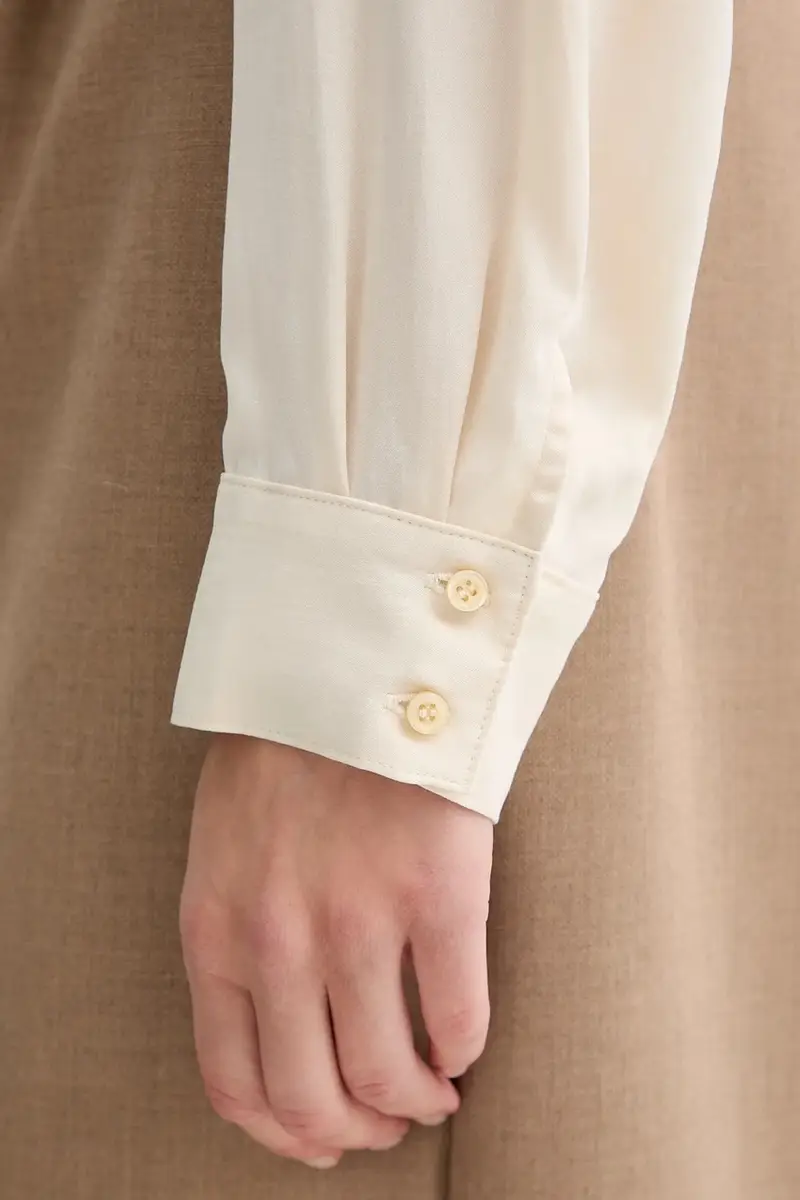 camicia donna colore beige 23110031 miniatura 5