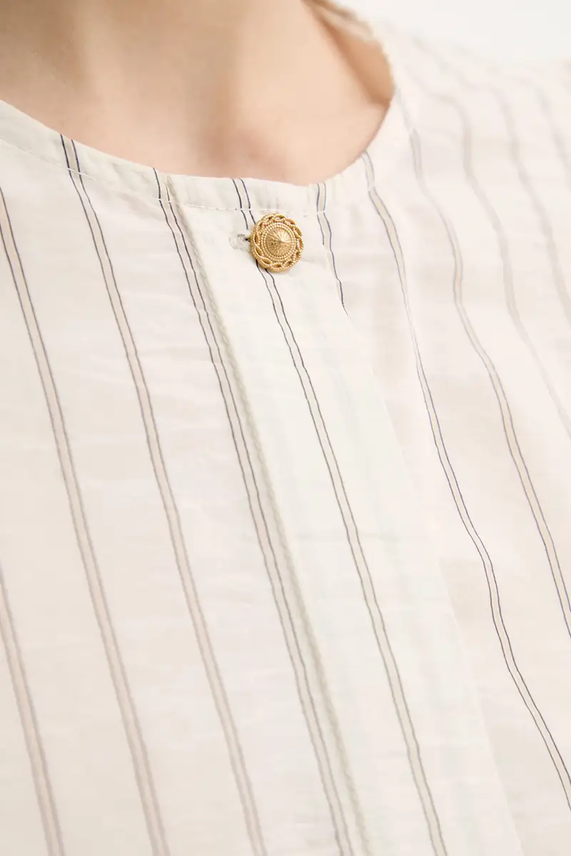 camicia donna colore beige 25210033 miniatura 5