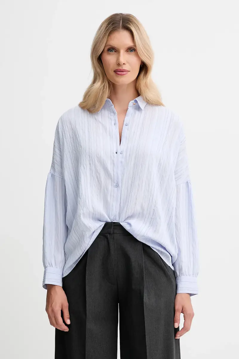 camicia donna colore blu 25110001