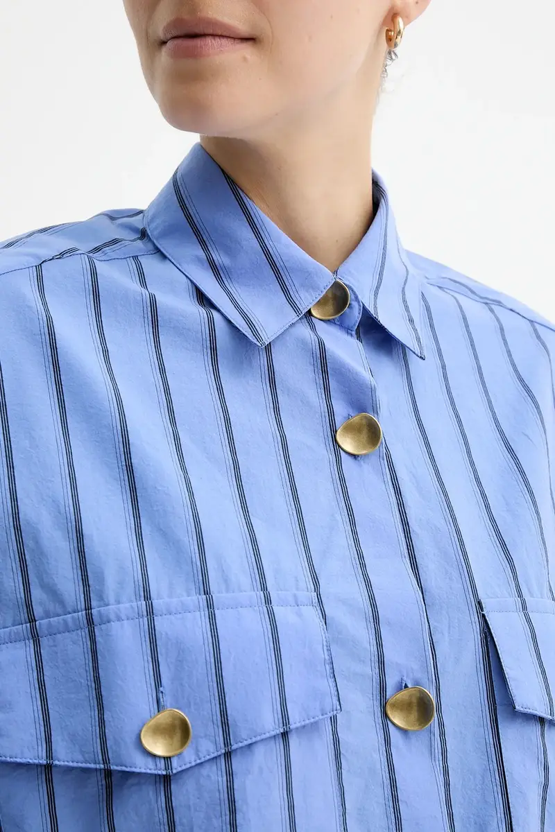 camicia donna colore blu 25110003 miniatura 5