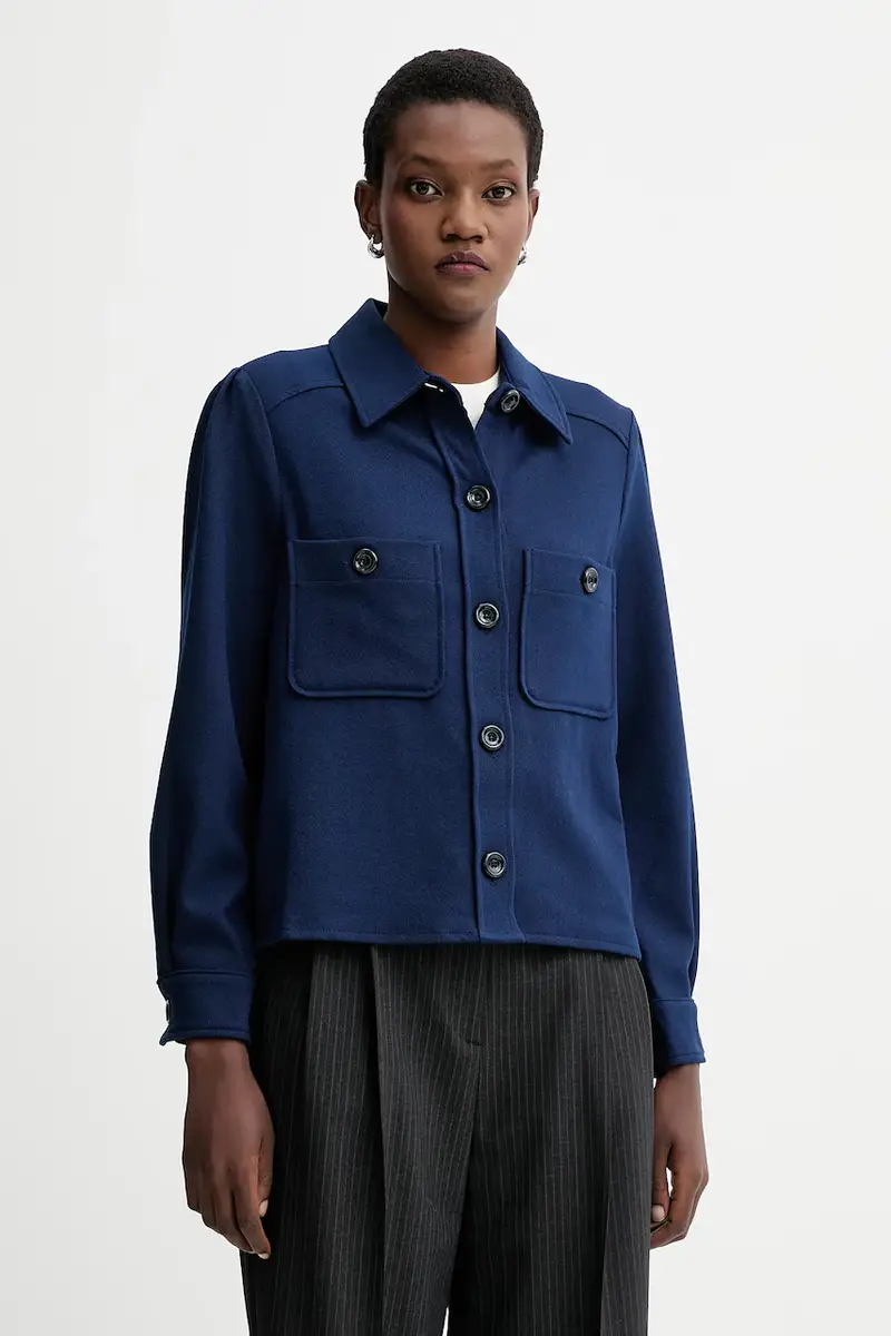 camicia donna colore blu navy 25110020