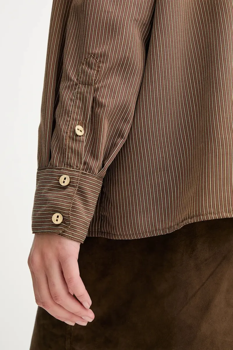 camicia donna colore marrone 25110019 miniatura 5