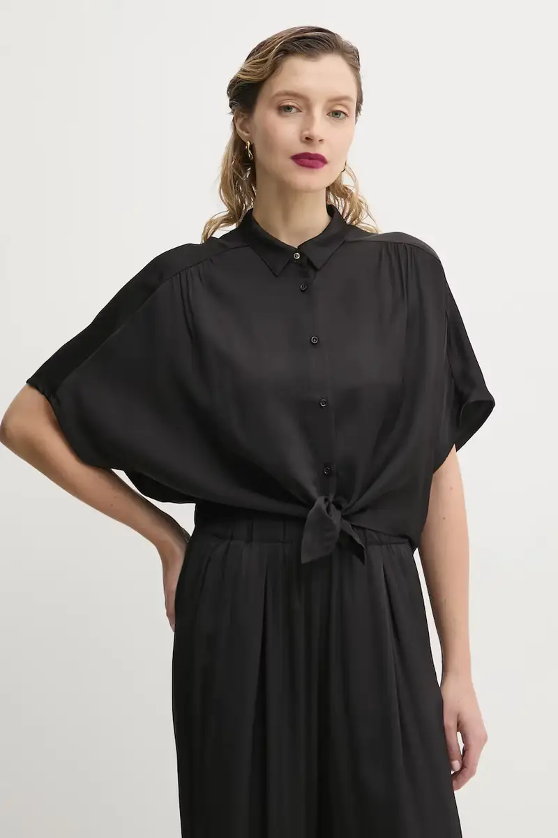 camicia donna colore nero 24210034 miniatura 4