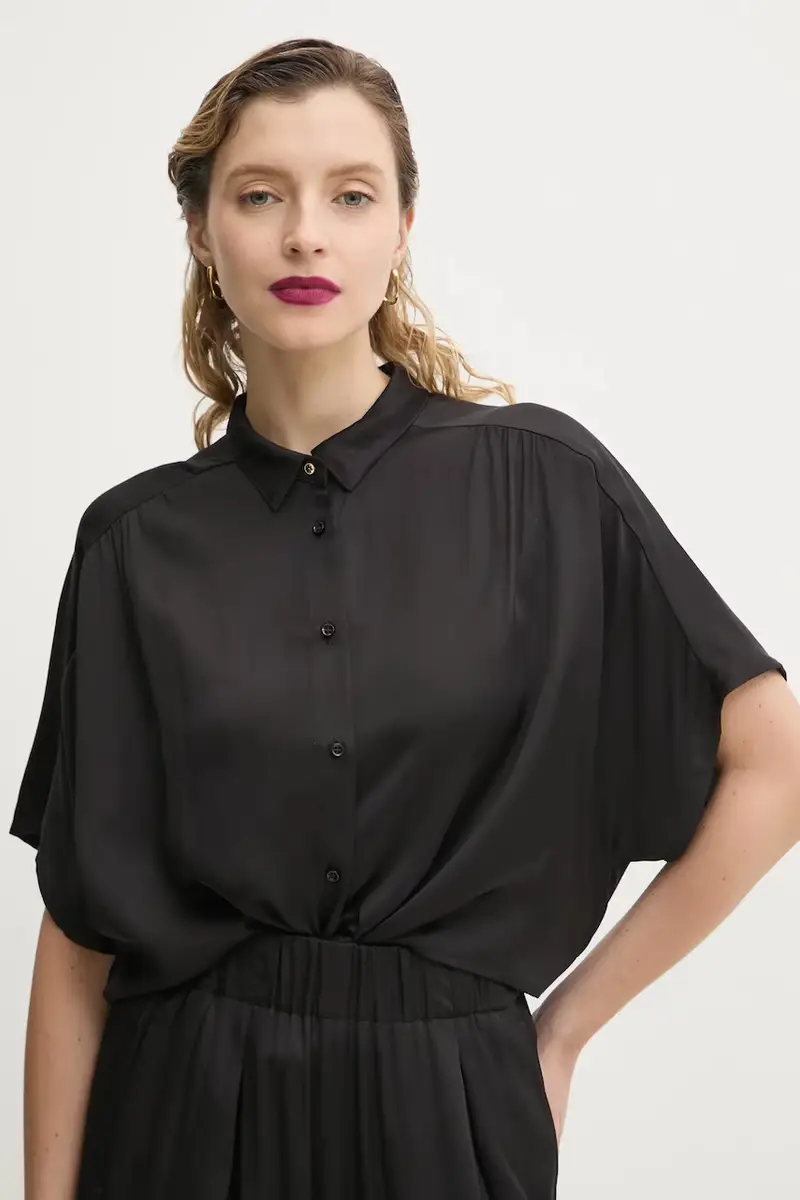 camicia donna colore nero 24210034