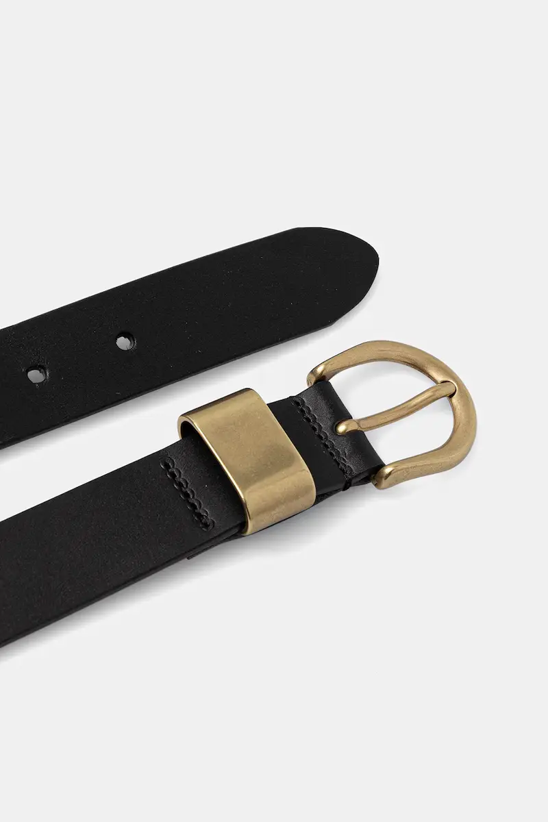 cintura in pelle donna colore nero 25116003 miniatura 2