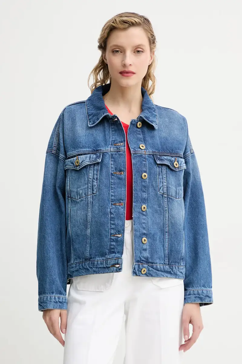 giacca di jeans colore blu 23321006
