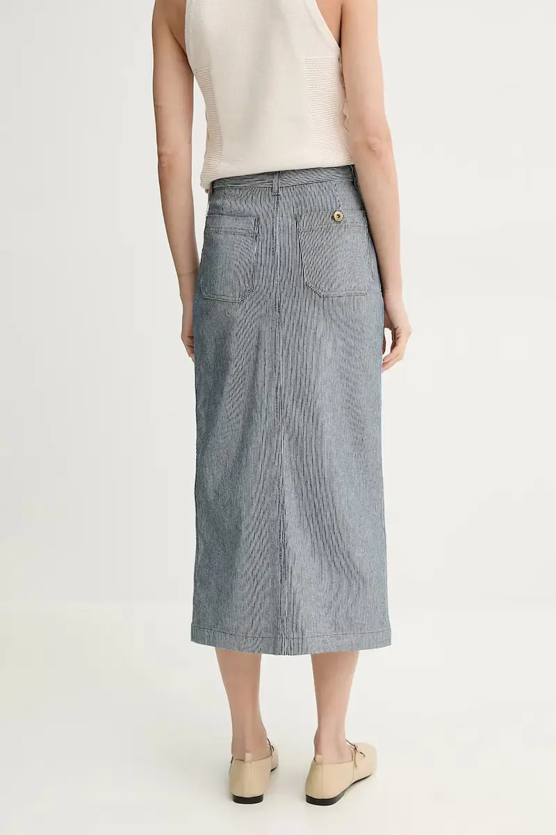 gonna colore blu navy 25206005 miniatura 3