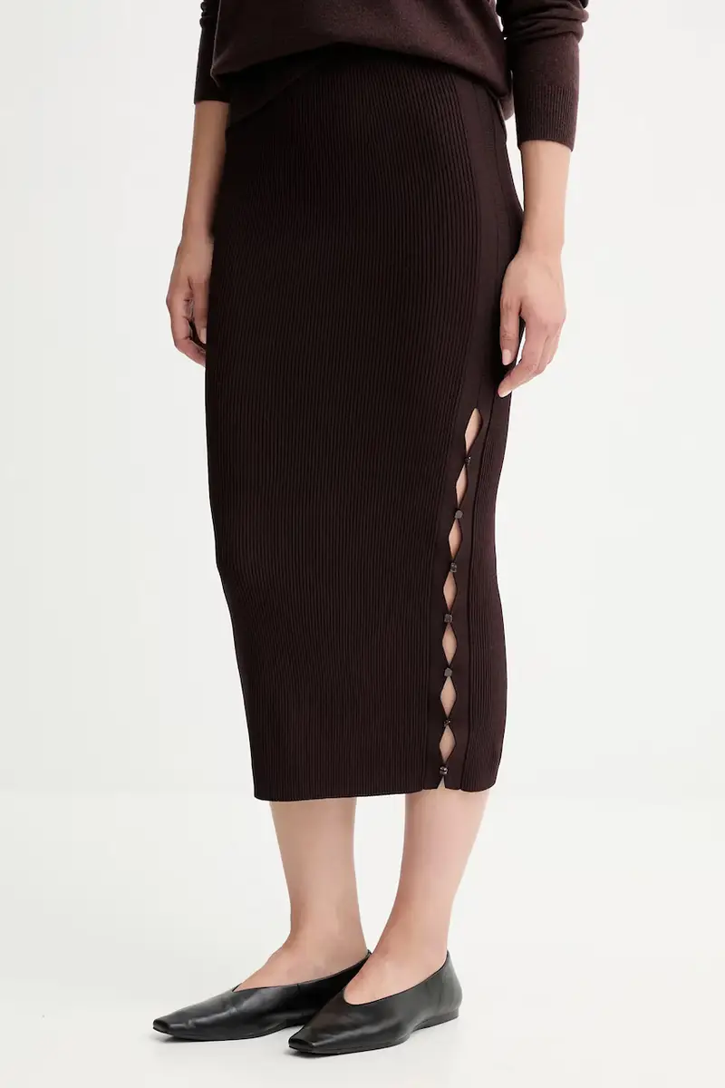 gonna colore marrone 25106008