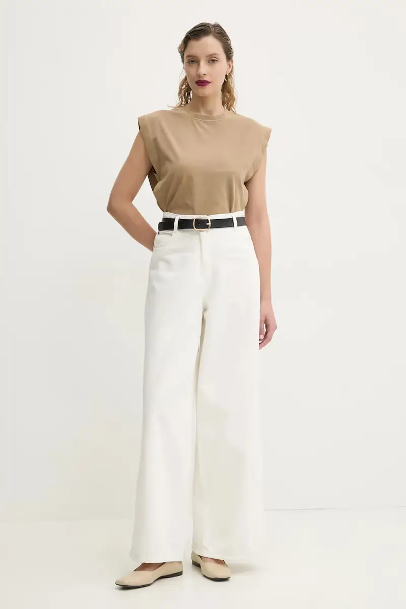 Sessun Jeans Donna Beige 3569832 miniatura 2