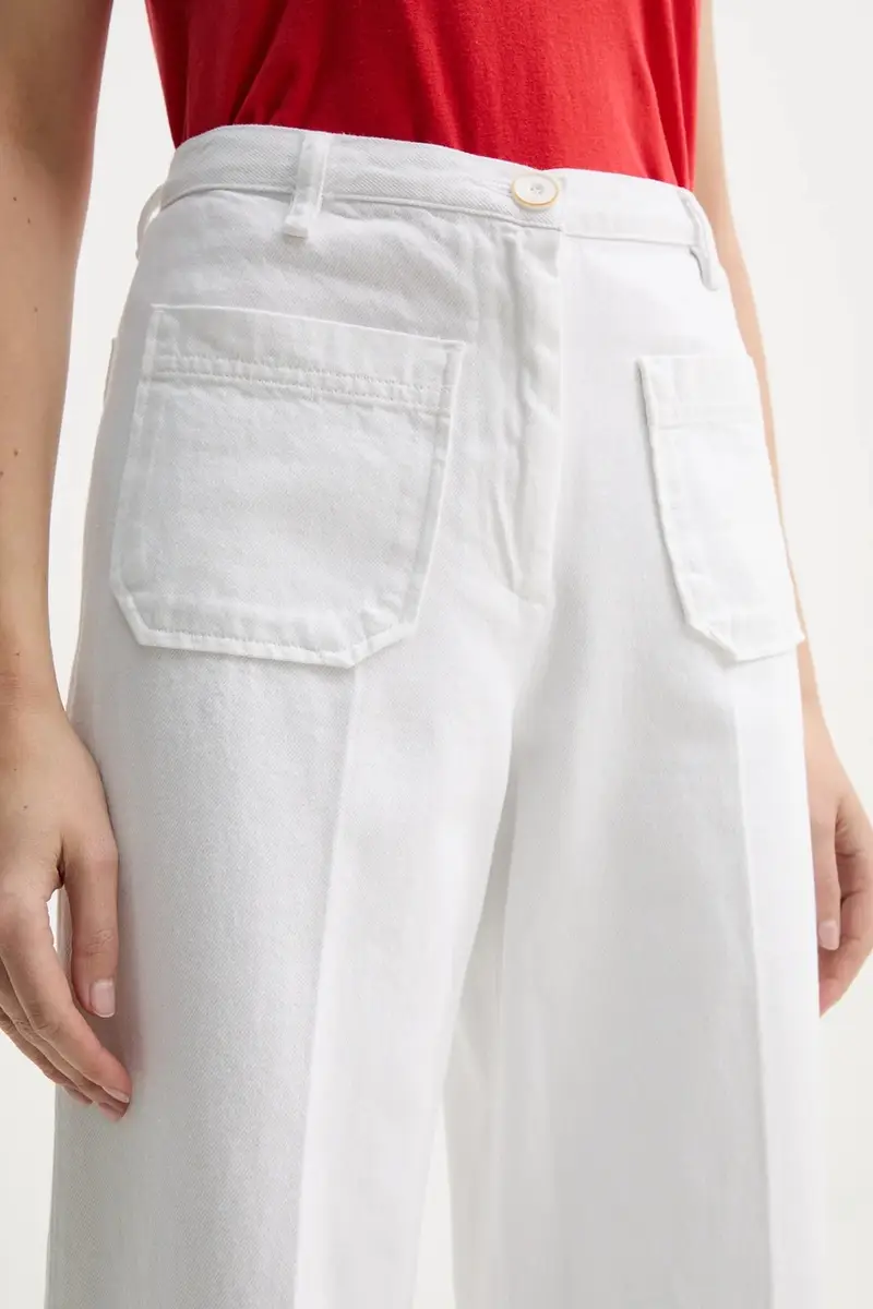 Sessun Jeans Donna Bianco 3301125 miniatura 4