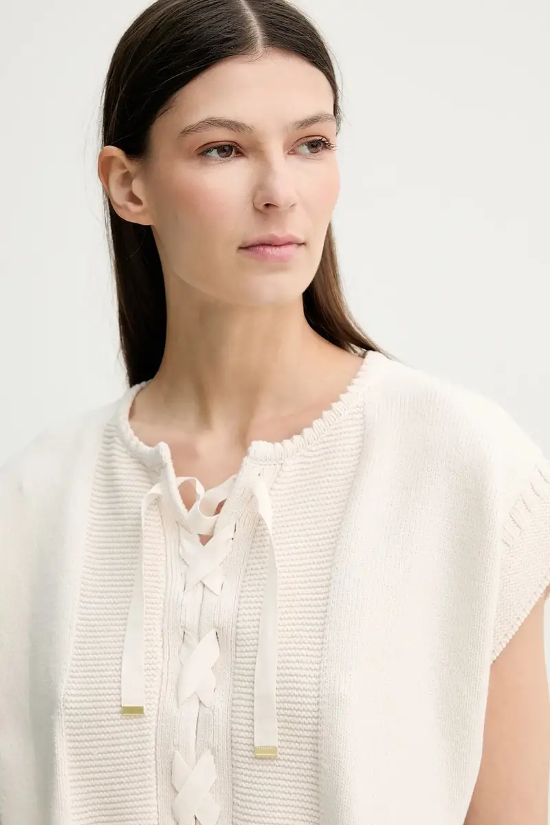 maglione donna colore beige 25209021 miniatura 4