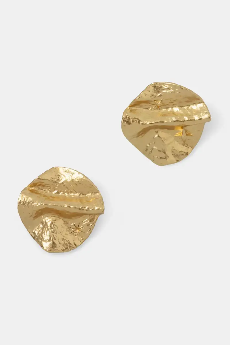 orecchini placcati oro