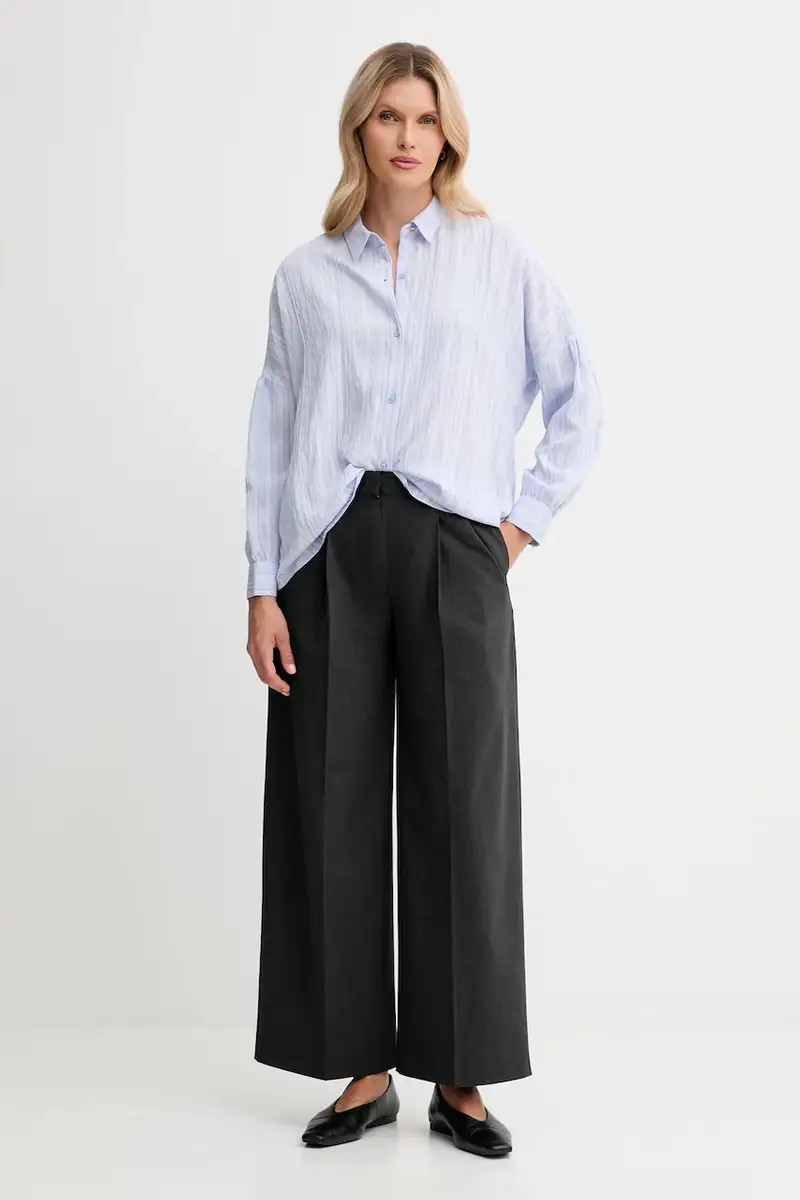 pantaloni donna colore grigio 25107014 miniatura 2