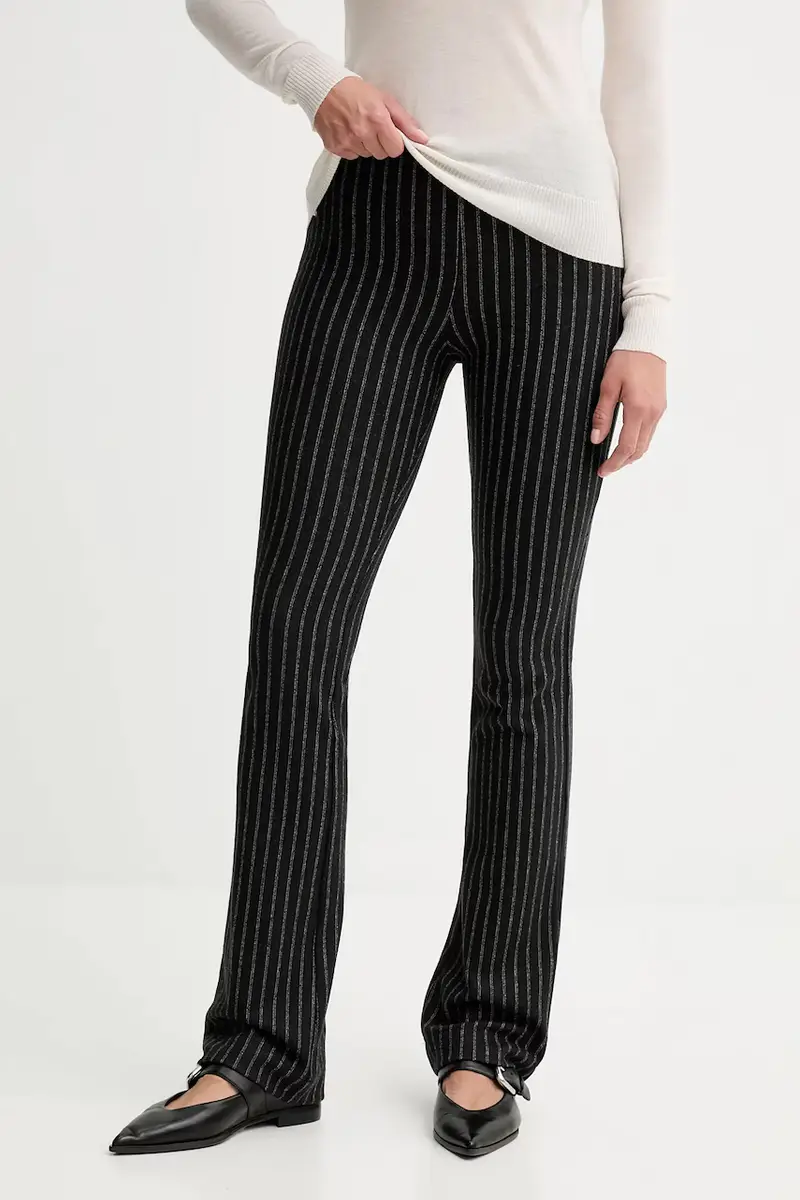 pantaloni donna colore nero 25107035