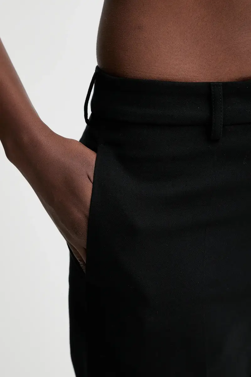 pantaloni donna colore nero 25207029 miniatura 4