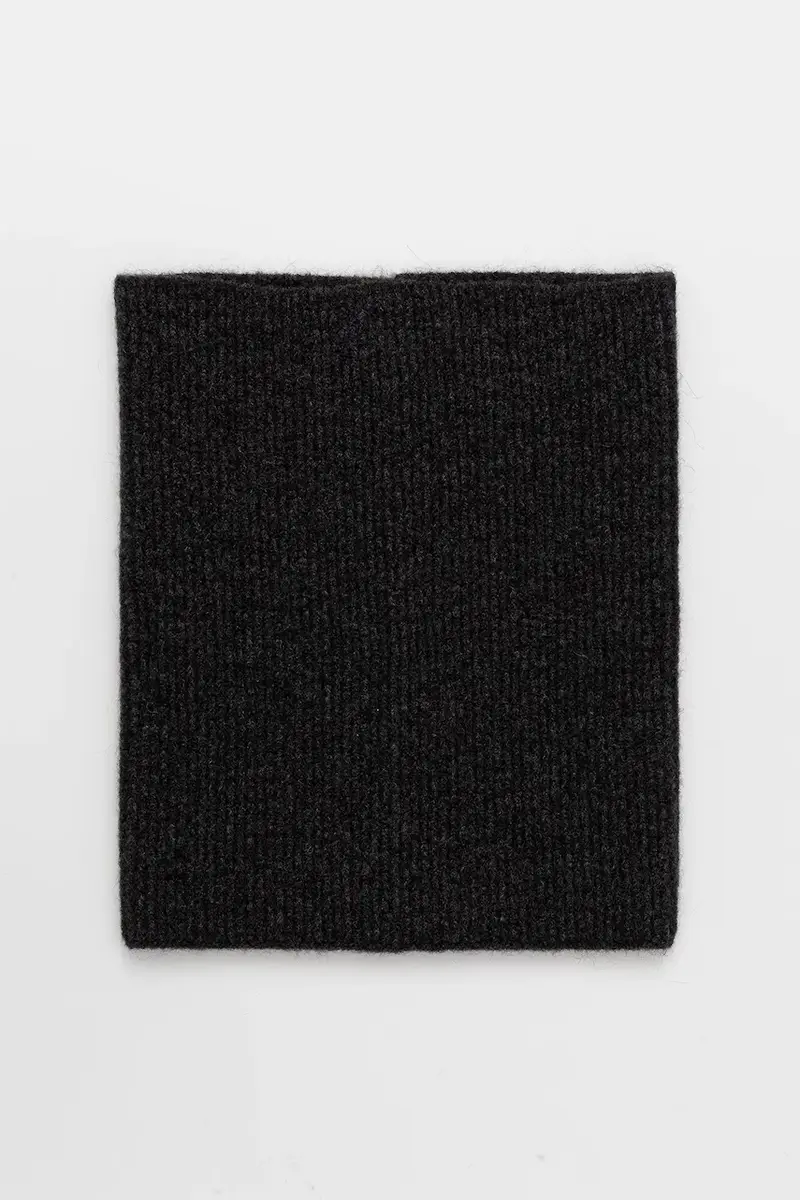 sciarpa con lana colore grigio 25115001