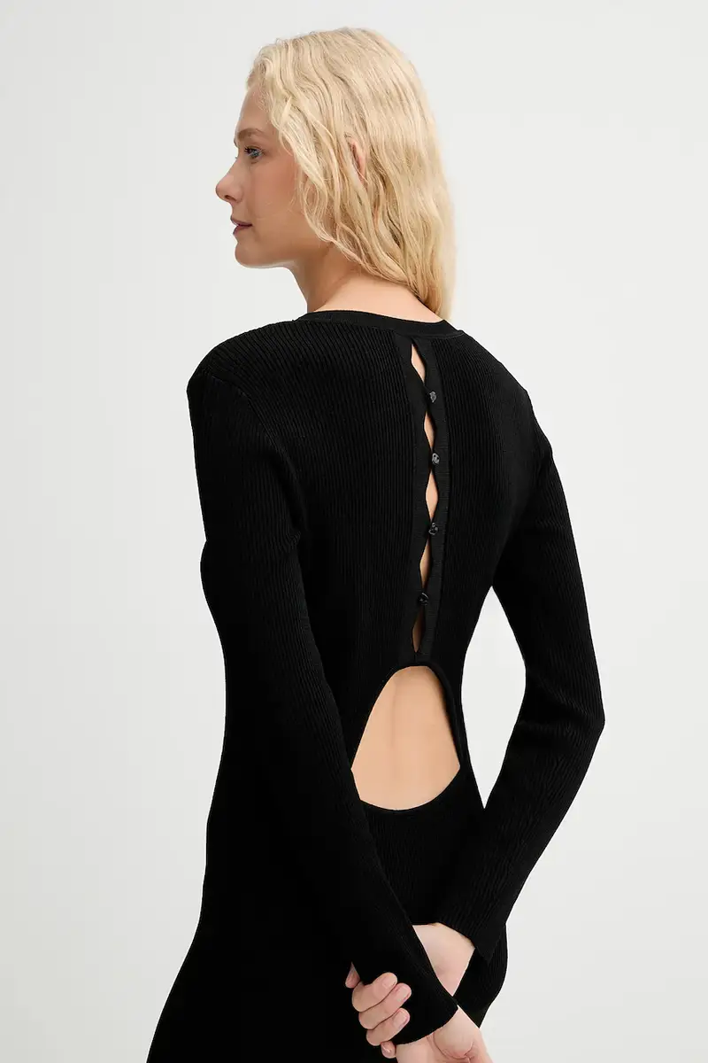 vestito colore nero 25105018 miniatura 4