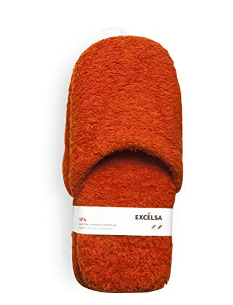 Excelsa Pantofole Uomo Arancione 2190486 miniatura 2
