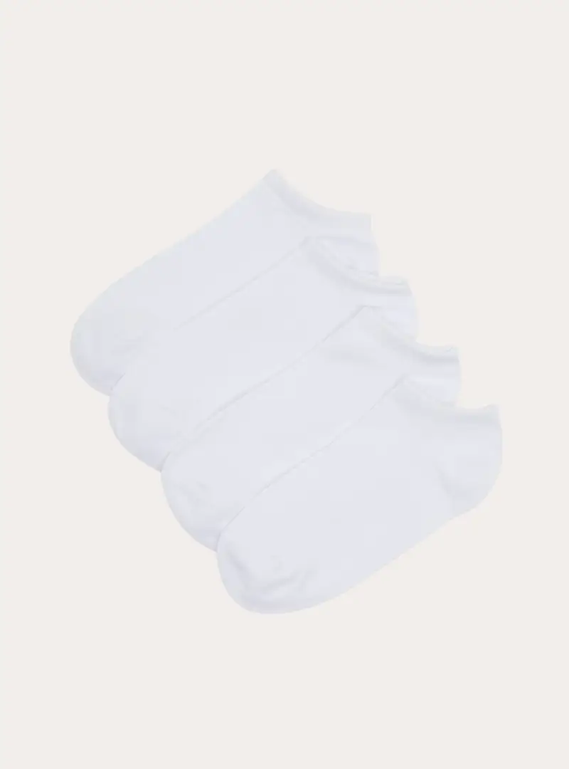 Set 4 paia di calzini in cotone