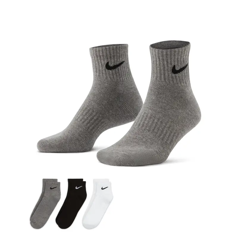 Set di 3 Coppia di Calze Nike Everyday Cushioned