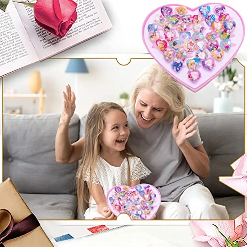 FANSEZQ Anelli Rosa 808882 miniatura 2